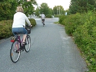 Seuran pyöräretkellä Hollannissa.