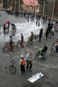 Ruuhkaa yliopiston huoltotapahtumassa 2012.